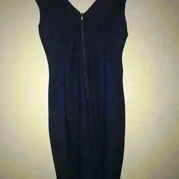 Purple Ribbed Express Dress - Picture 2 of 2